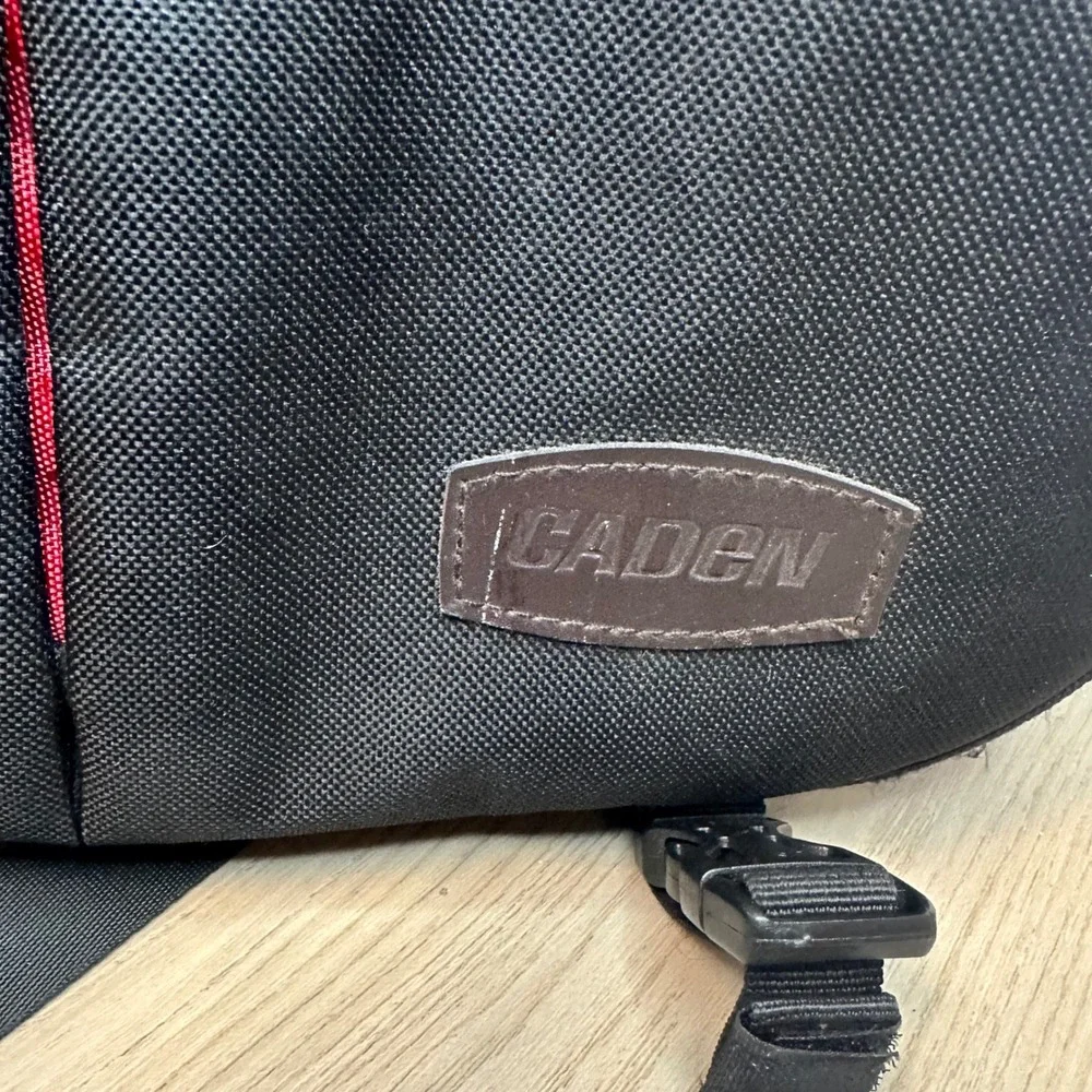 Caden Camera Case Shoulder Bag Sling Backpack Waterproof Black Canon‎ Sony Nikon